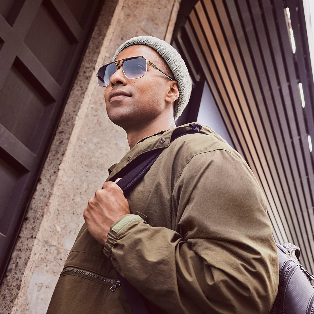 1062 Metal Double Bridge Navigator Sunglasses - Image 10