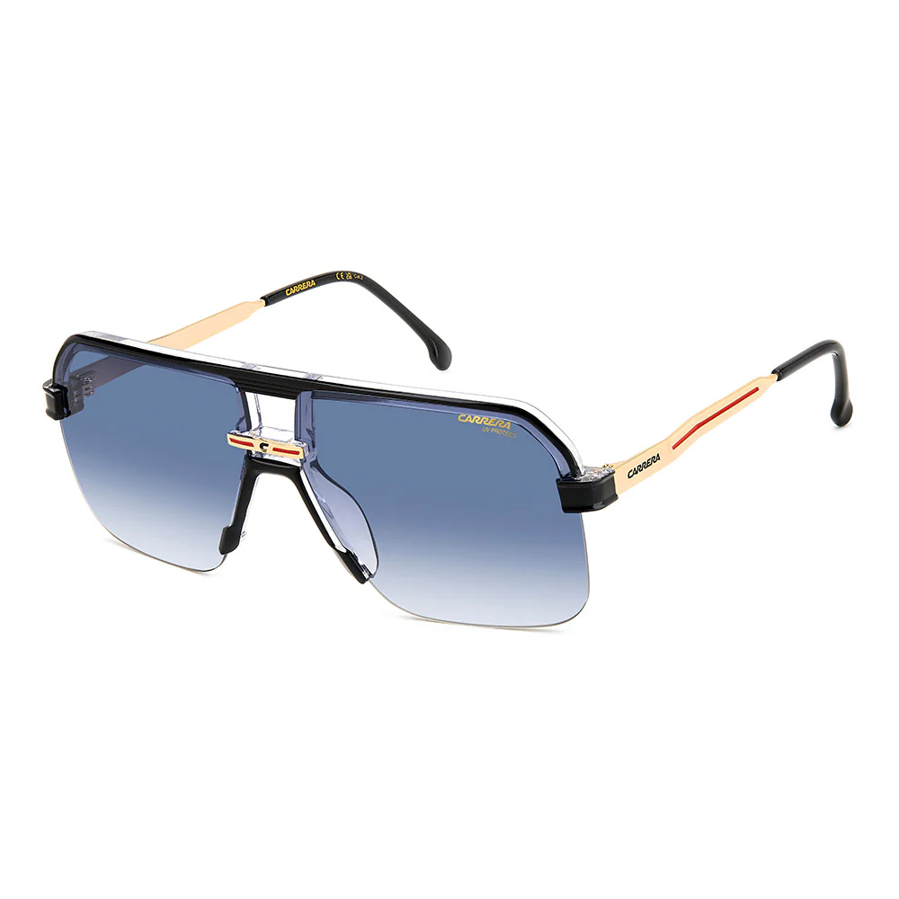 1066 Half-Rim Navigator Sunglasses - Image 12