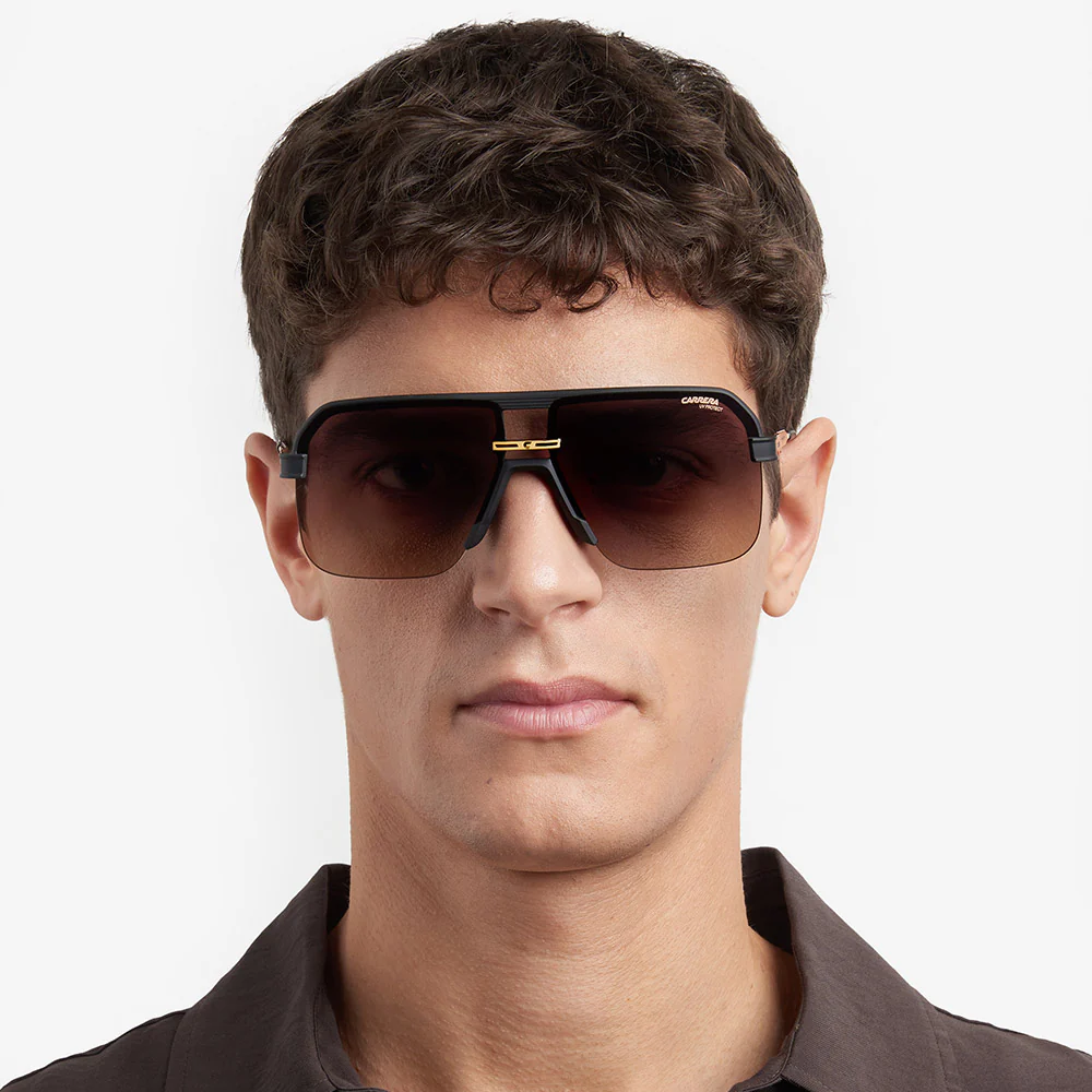 1066 Half-Rim Navigator Sunglasses - Image 7