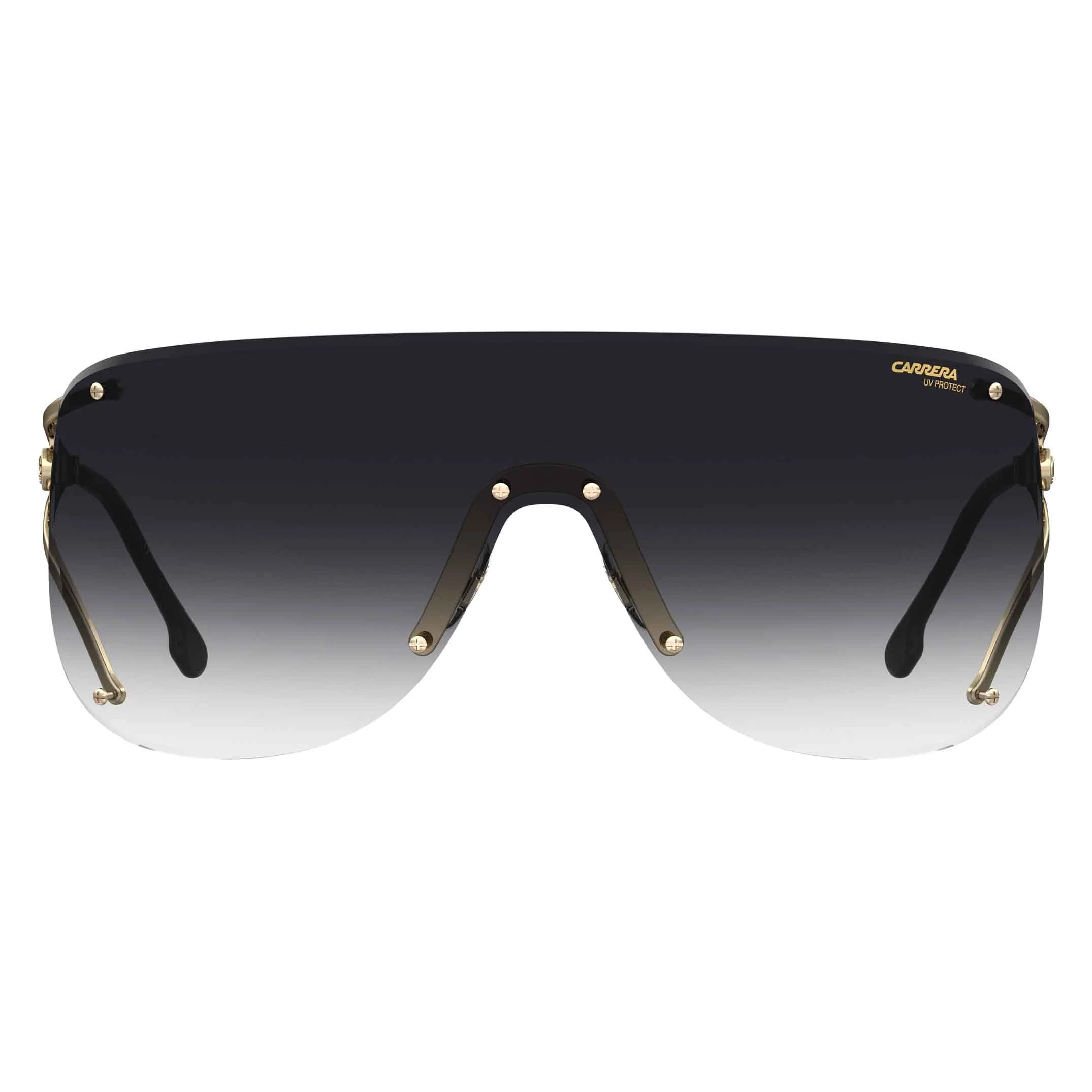 3006 Women's Rimless Shield Sunglasses - Image 5