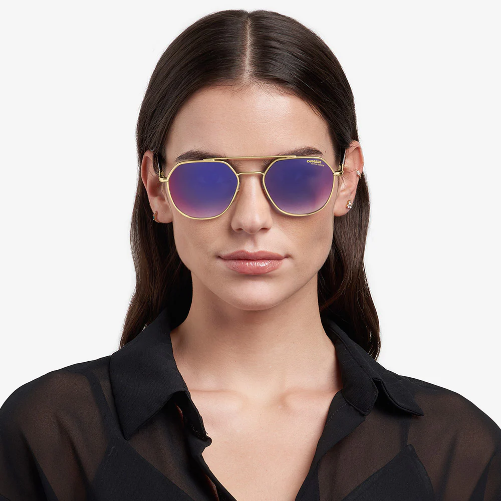 303 Hexagon Sunglasses with Rounded Edges - Image 7
