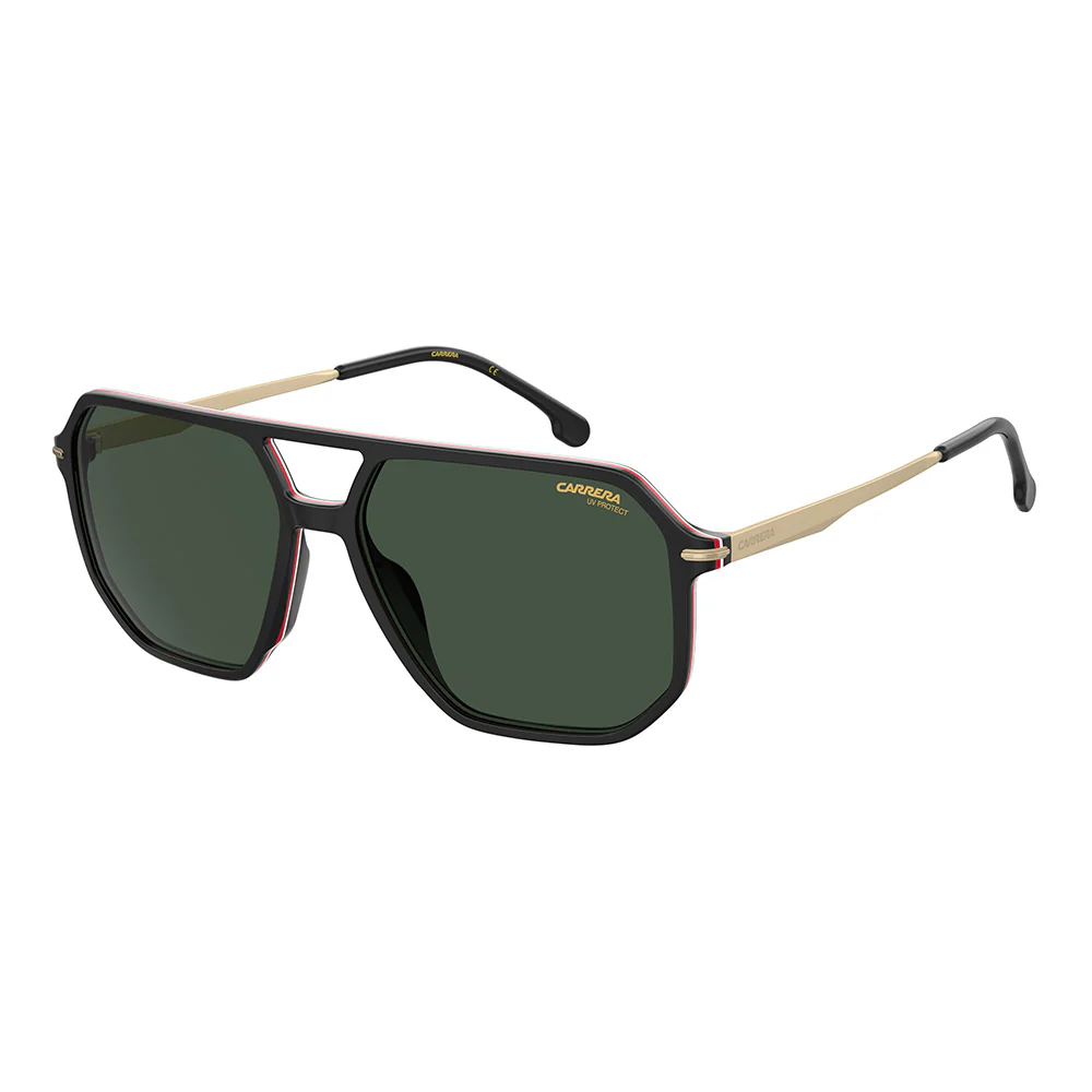 324 Mens Caravan Frame Hexagon Sunglasses - Image 5