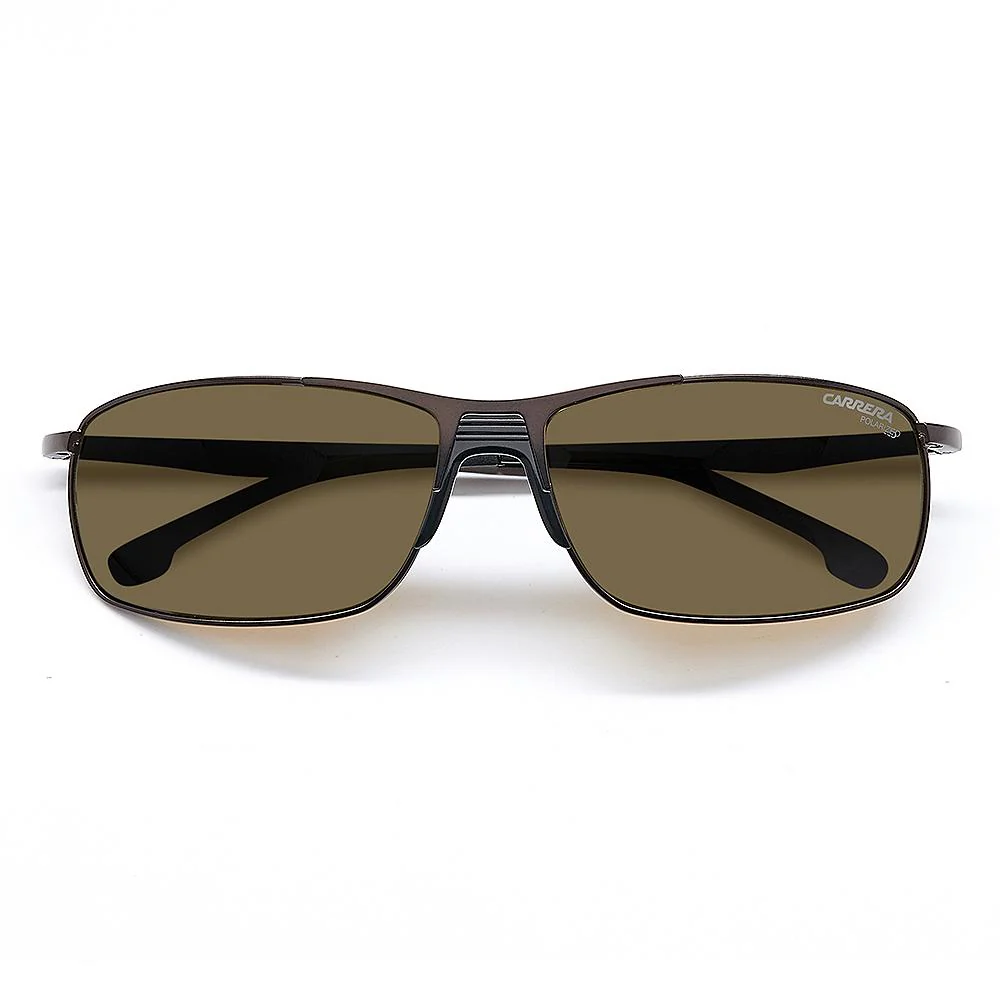 8039 Mens Narrow Frame Rectangular Sunglasses - Image 7