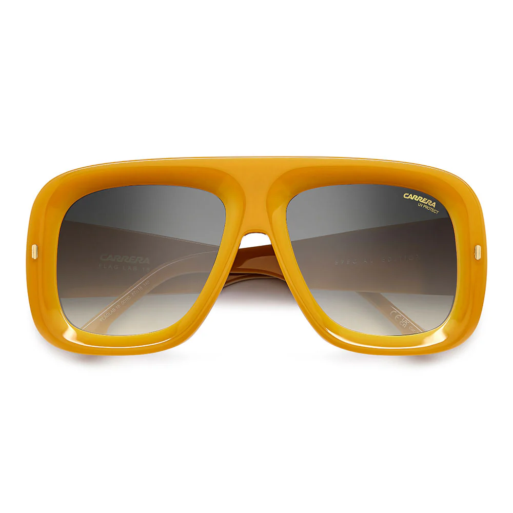 Flaglab 18 Two-Tone Oversized Shield Sunglasses - Image 11