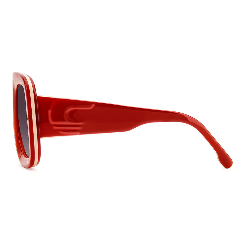 Flaglab 18 Two-Tone Oversized Shield Sunglasses - Image 18
