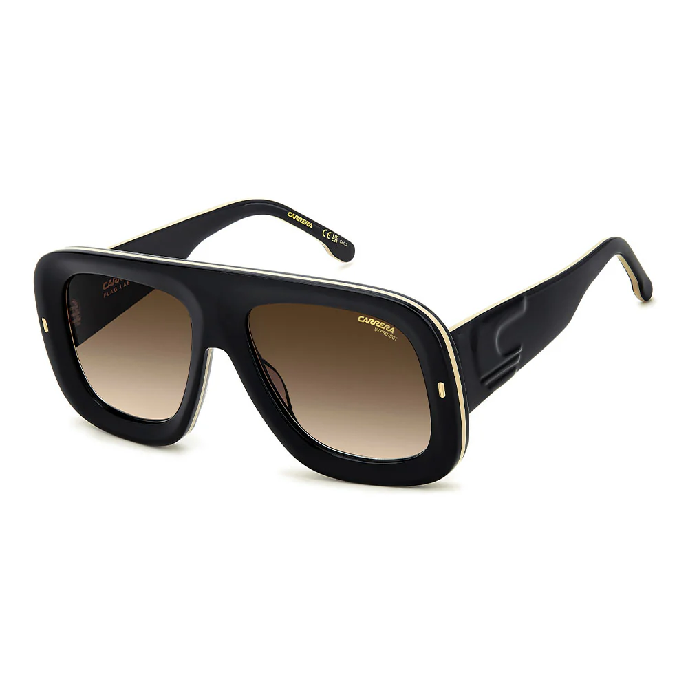 Flaglab 18 Two-Tone Oversized Shield Sunglasses - Image 22