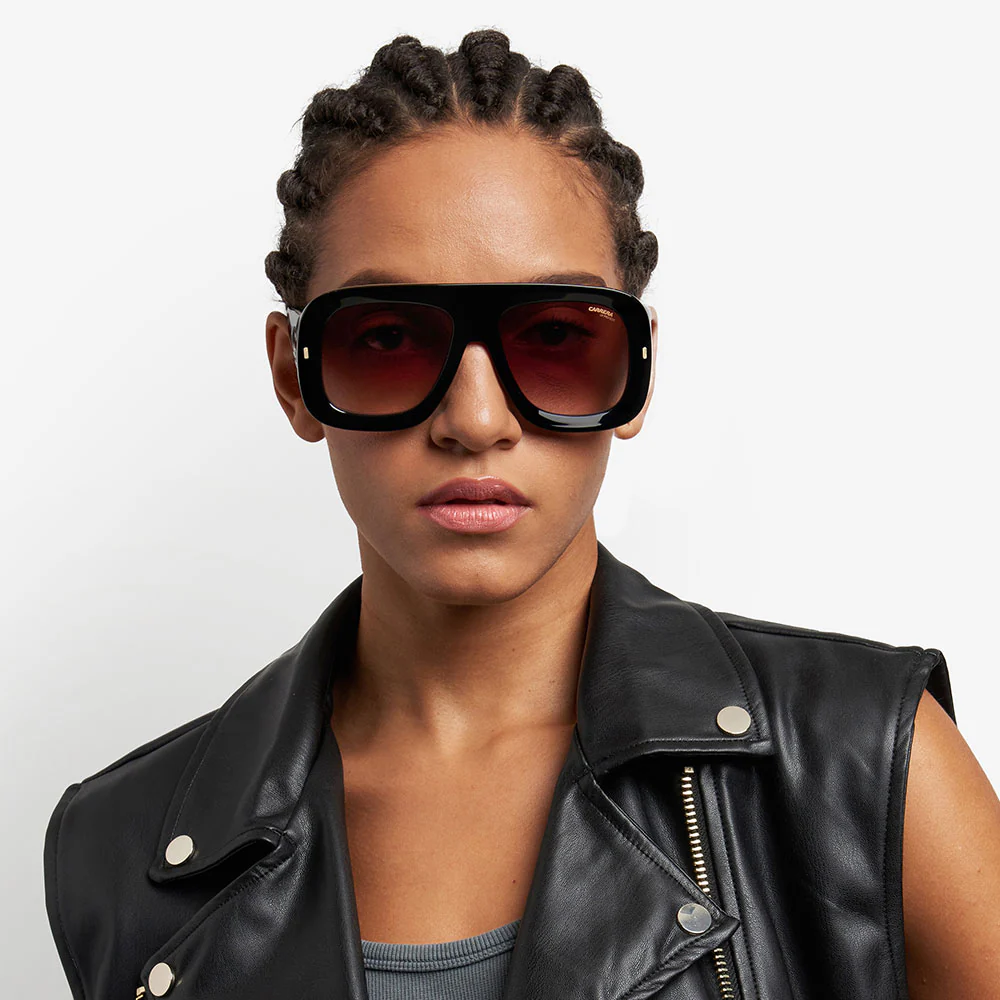 Flaglab 18 Two-Tone Oversized Shield Sunglasses - Image 24