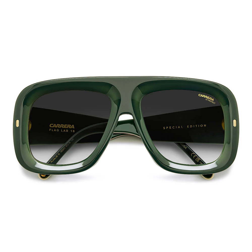 Flaglab 18 Two-Tone Oversized Shield Sunglasses - Image 34