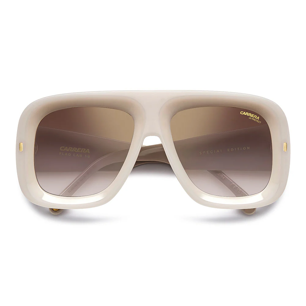 Flaglab 18 Two-Tone Oversized Shield Sunglasses - Image 4
