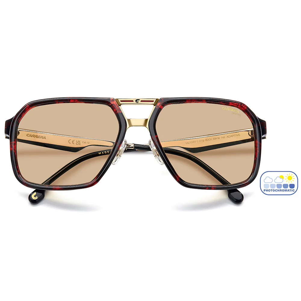 Victory C 27 Square Double Bridge Sunglasses - Image 4